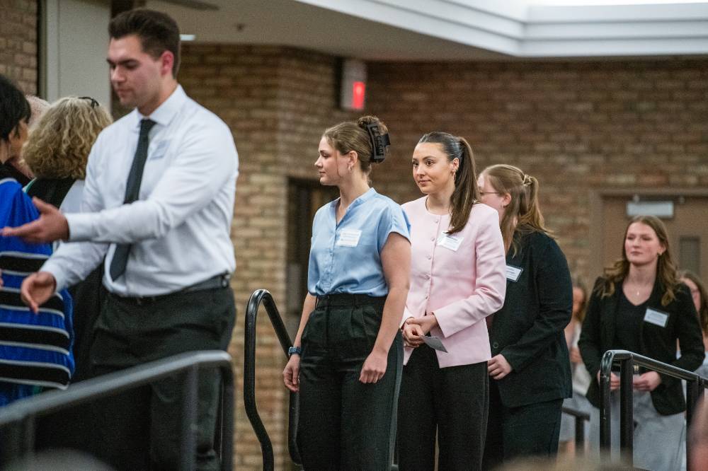 Awardee receiving award 21